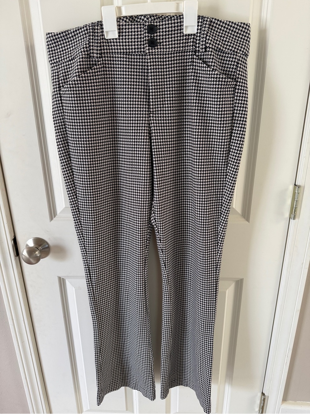 Torrid Houndstooth Wide Leg Stretch Trouser Boot Dress Pants Size 16